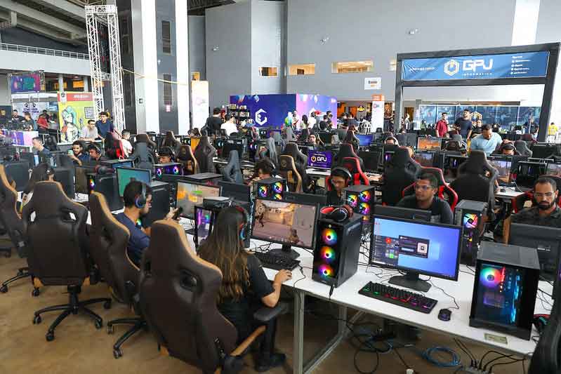 Vai até domingo (19) o maior evento de games do Centro-Oeste