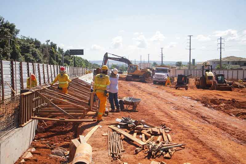 Viaduto do Jardim Botânico chega à fase de escavação