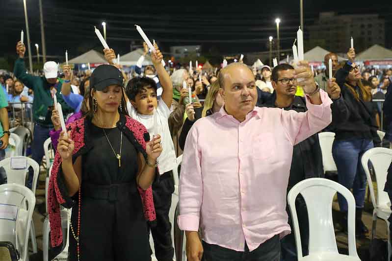 Festa de Pentecostes 2024 reuniu uma multidão de fiéis e devotos no Taguaparque