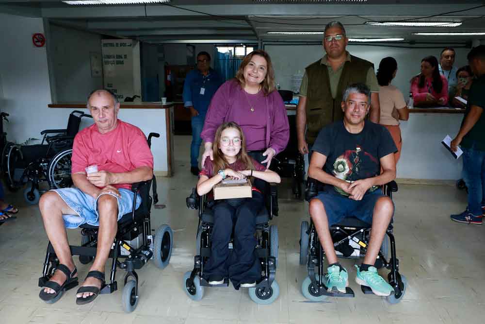 SES-DF investe R$ 9,2 milhões para doação de 5.087 cadeiras de rodas