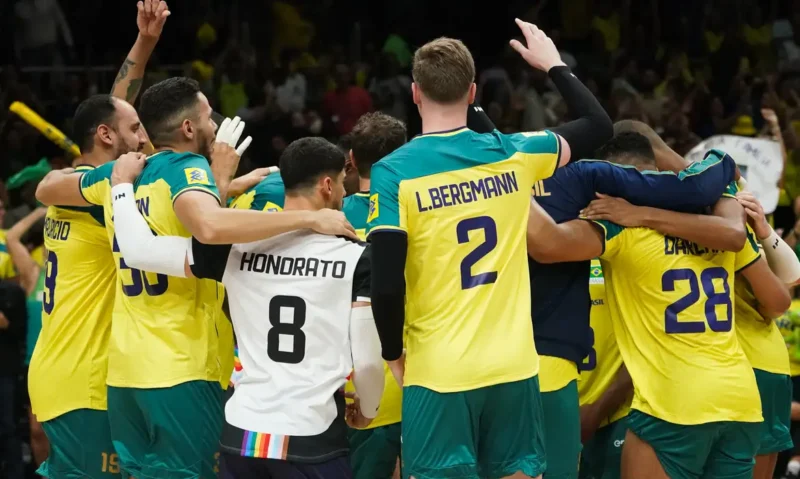 Brasil derrota Polônia na Liga das Nações Masculina de Vôlei