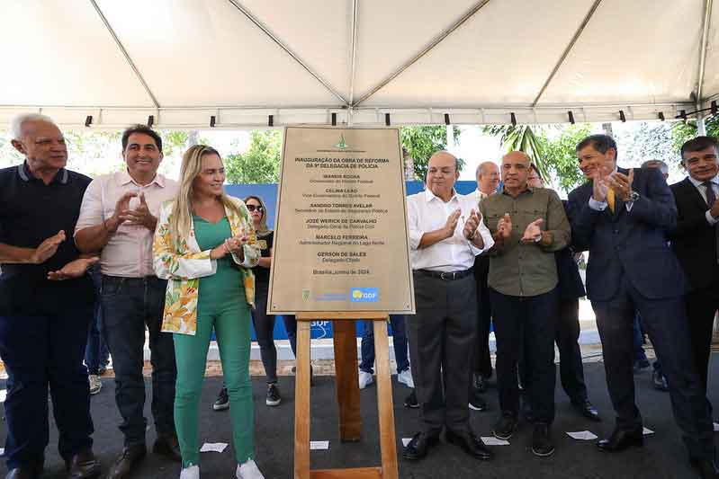 GDF inaugurou nesta sexta a reforma da Delegacia de Polícia Civil do Lago Norte