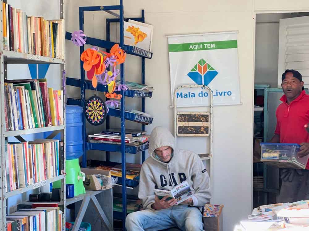 Centro Pop Brasília: incentivo à leitura entre pessoas em situação de rua