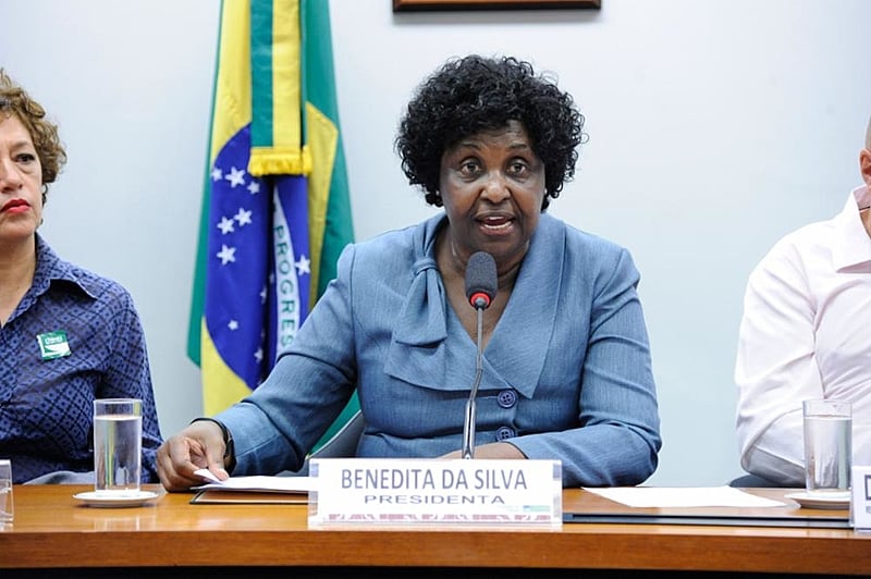 ‘Ela terá a correção necessária’, diz Benedita após Zambelli a chamar de ‘Chica da Silva’