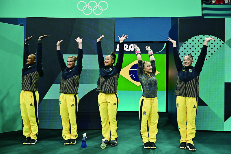 Equipe feminina conquista bronze na ginástica artística