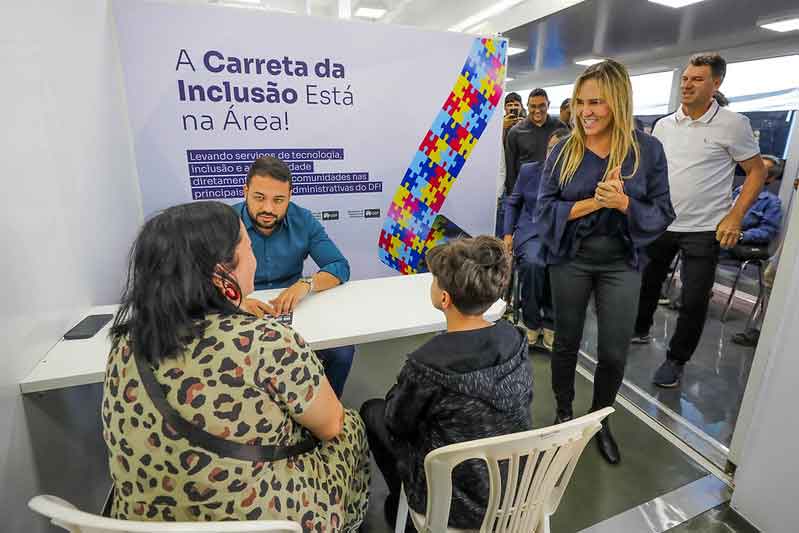 Carreta da Inclusão vai ofertar serviços públicos para pessoas com deficiência