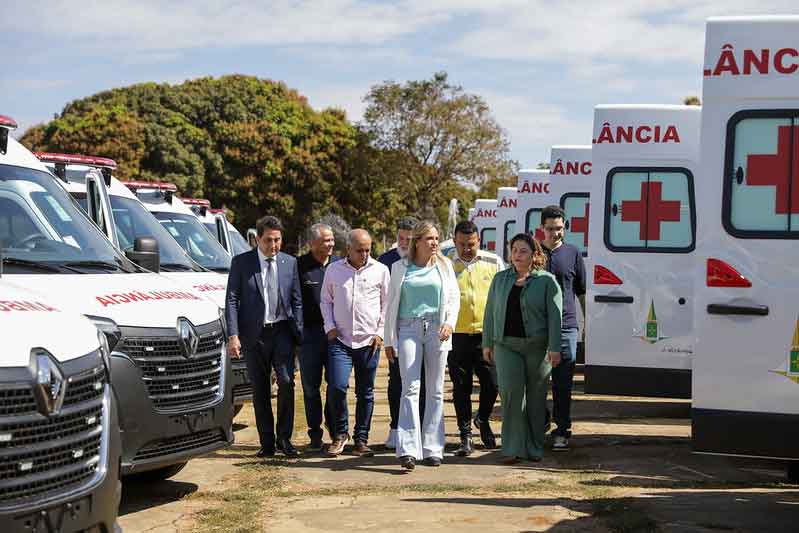 GDF adquire 62 novas ambulâncias com investimento de R$ 17,8 milhões