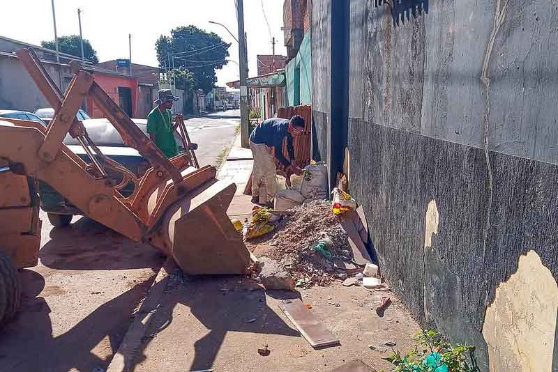 Equipes do GDF Presente retiram mais de 600 toneladas de entulho no Itapoã