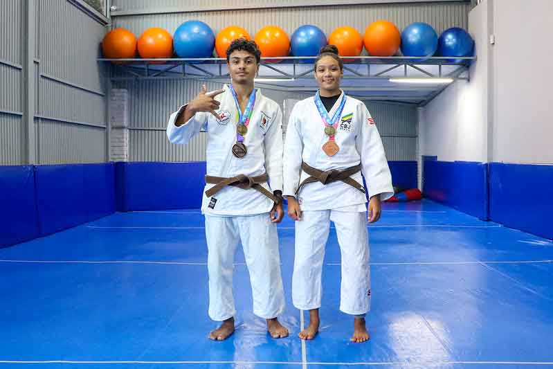 Com apoio do GDF, judocas de Brasília conquistam medalhas em Lima