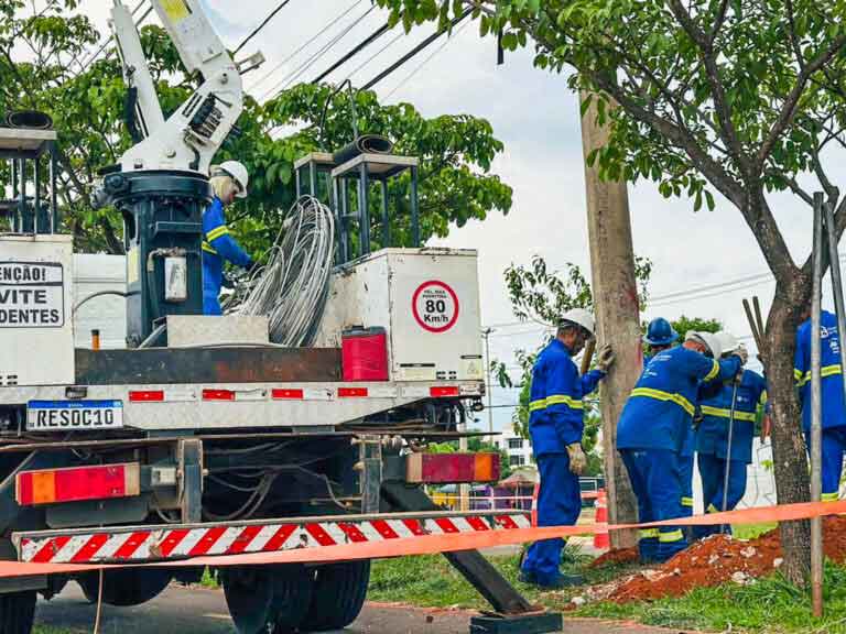 Endereços do Riacho Fundo e Samambaia sem energia elétrica nesta quarta (10)