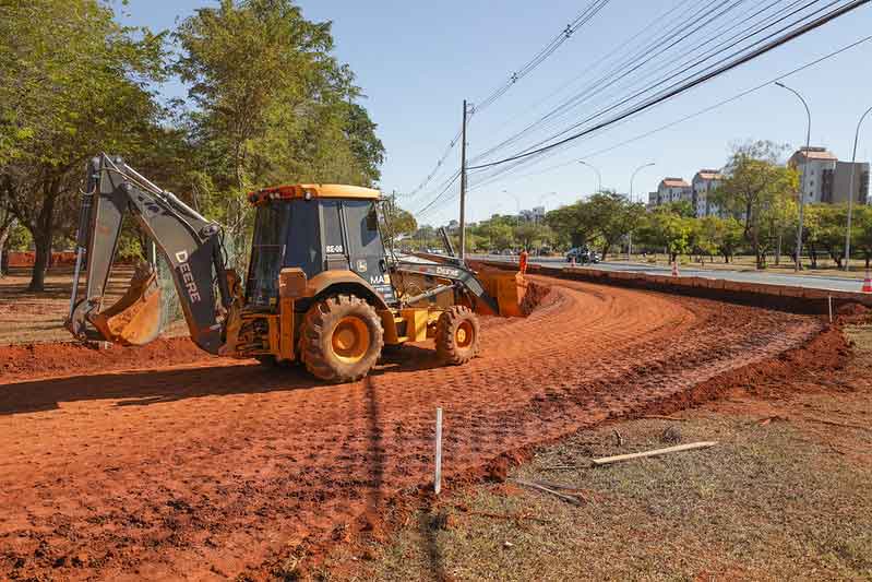 Começa a ser construído um novo acesso do Sudoeste ao Parque da Cidade