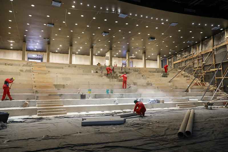 Obras no Teatro Nacional já dão nova cara à Sala Martins Pena