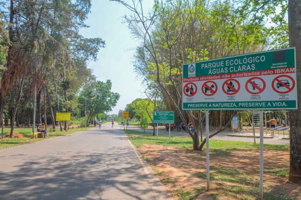 Interdição na Avenida Parque Águas Claras nesta quinta (18)