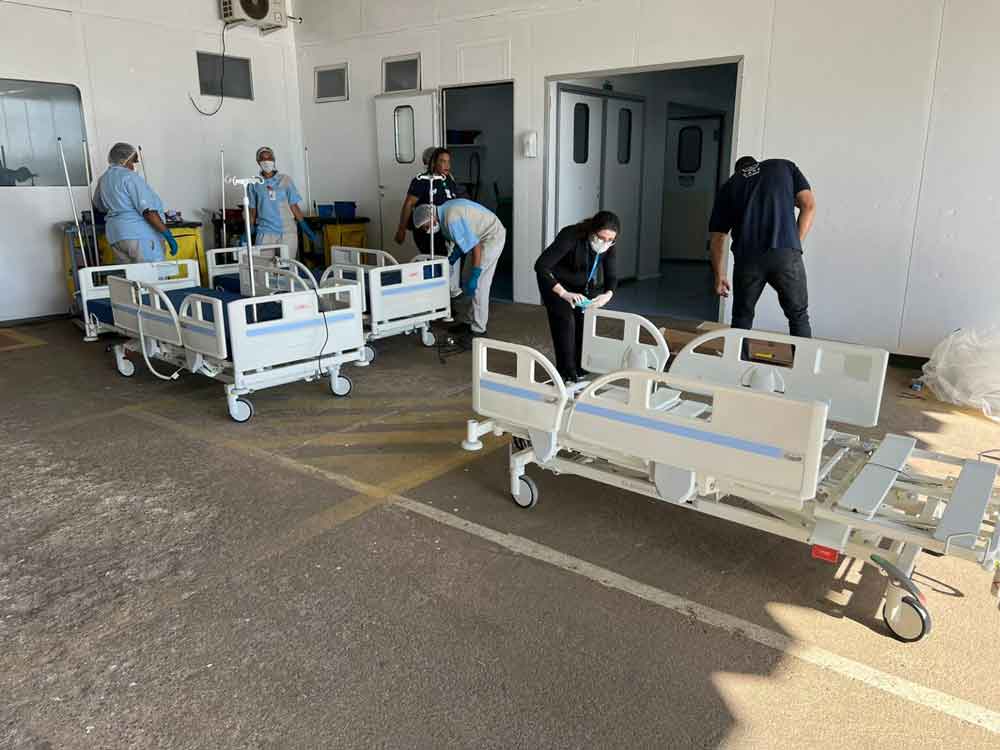 IgesDF recebe 24 novas camas para UPA de São Sebastião e Hospital de Base