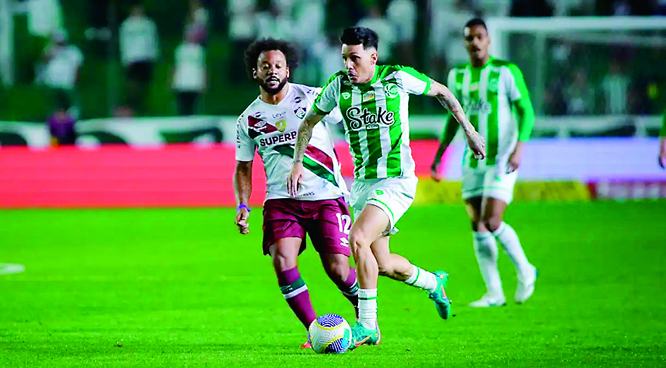 Juventude vira sobre Fluminense, mas gol no fim deixa duelo em aberto