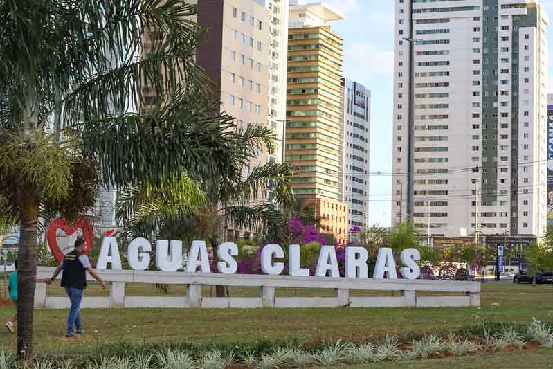 Trecho de avenida de Águas Claras será interditado de sexta (23) a segunda (26), obras