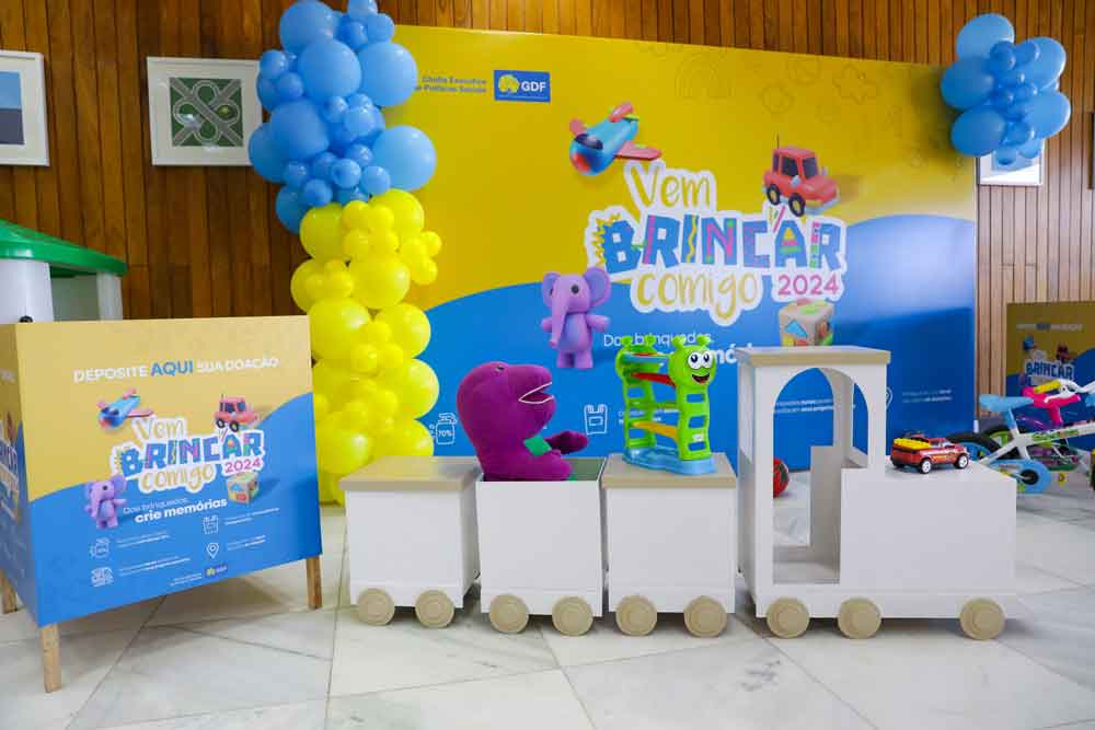 Vem Brincar Comigo: 5ª edição da campanha de arrecadação de brinquedos 