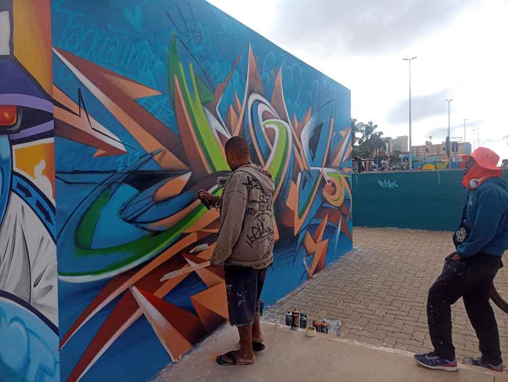 Arte de rua transforma o Centro de Taguatinga