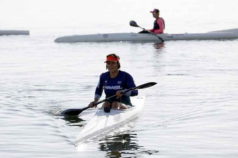 Aline Furtado superou o medo da água para conquistar vaga nos Jogos Paralímpicos de Paris