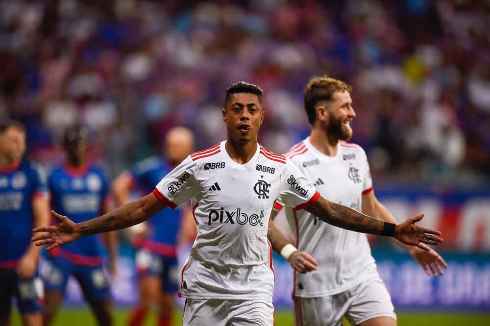 Copa do Brasil: Flamengo sai na frente do Bahia em disputa por vaga na semi