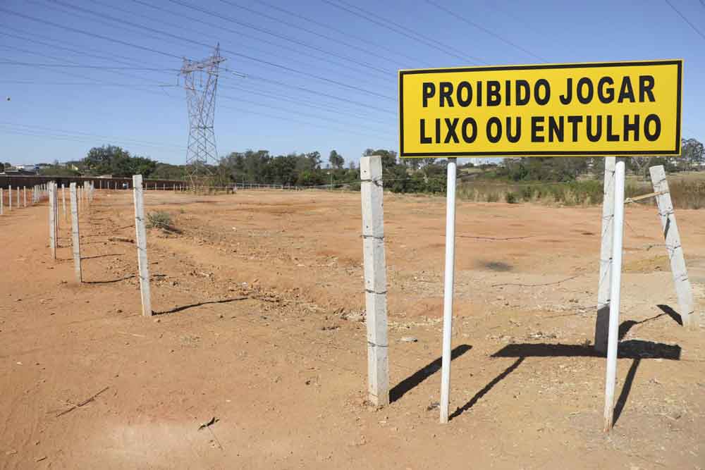 Após eliminar lixão, GDF orienta população sobre uso correto do espaço,