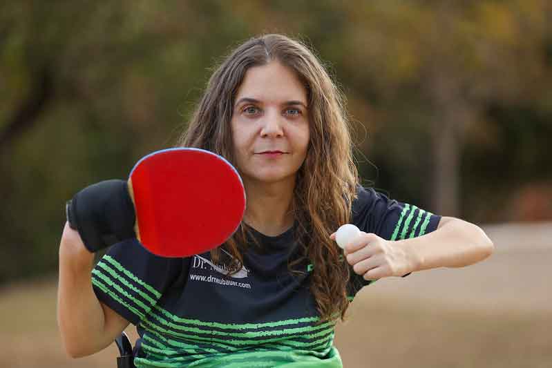 Paris 2024: Carla Maia, mesatenista paralímpica, realização de um sonho de 20 anos