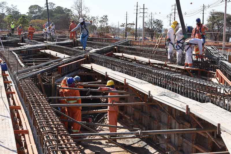 Mais uma etapa concluída nas obras do segundo viaduto da Epig