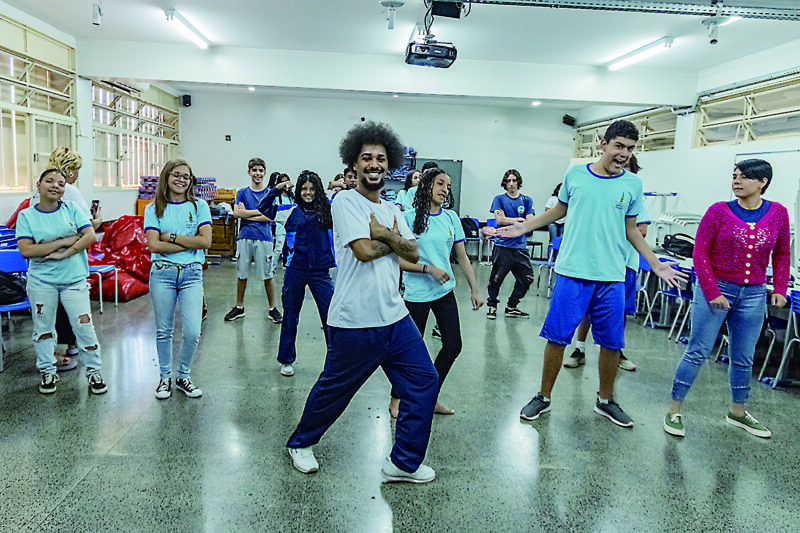 Cultura Viva leva arte e expressão a escolas públicas da região norte do DF