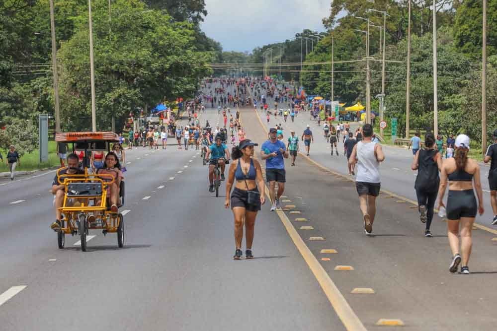 Novo decreto regulamenta funcionamento do Eixão do Lazer aos domingos e feriados