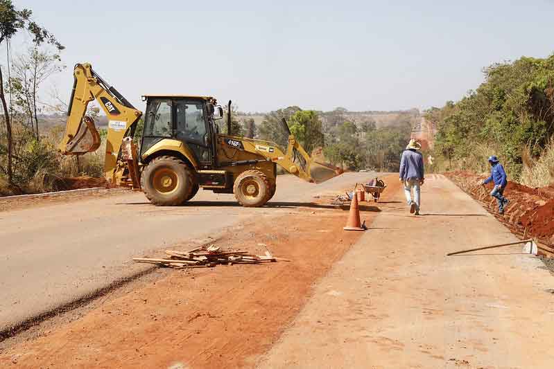 Planaltina: trecho da comunidade do Núcleo Rural Monjolo, ganha asfalto