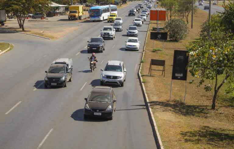 A partir desta quinta (19),via que passa ao lado do estacionamento do MPDFT será interditada