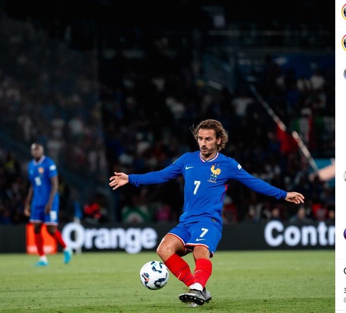 Campeão do mundo em 2018, Griezmann anuncia aposentadoria da seleção da França