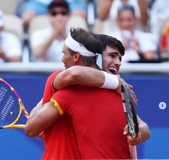 Após Paris-2024, Rafael Nadal e Carlos Alcaraz jogarão juntos novamente na Copa Davis