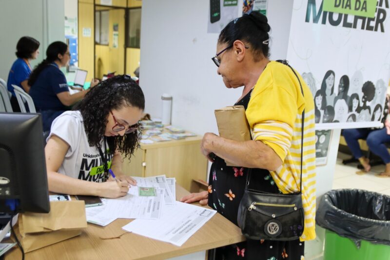 Público feminino recebe atendimento diversificado em mais uma edição do Dia da Mulher