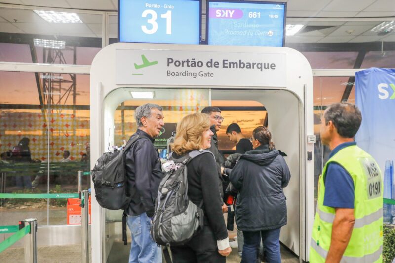 Aeroporto de Brasília chega a meio milhão de passageiros de voos internacionais em 2024