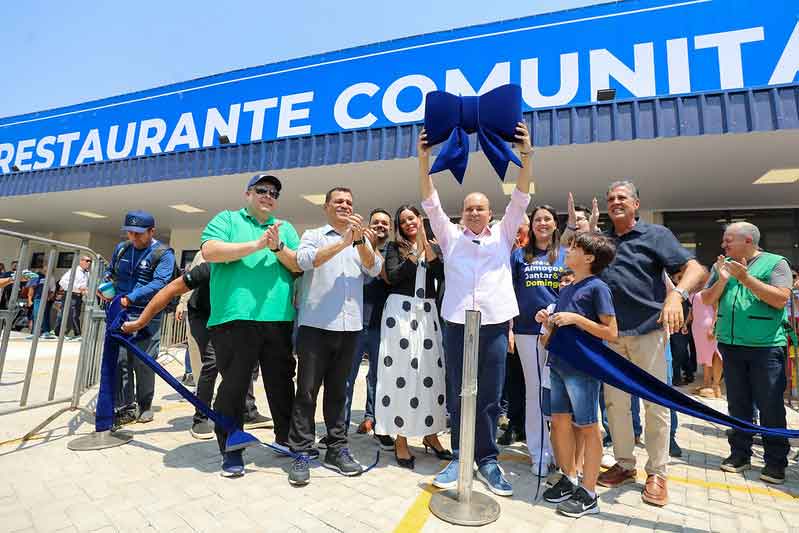 Governador Ibaneis inaugura novo Restaurante Comunitário no Varjão