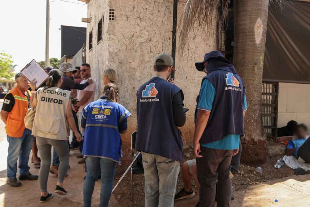 Ação de acolhimento da população em situação de rua continua nesta quinta (3) em três RAs