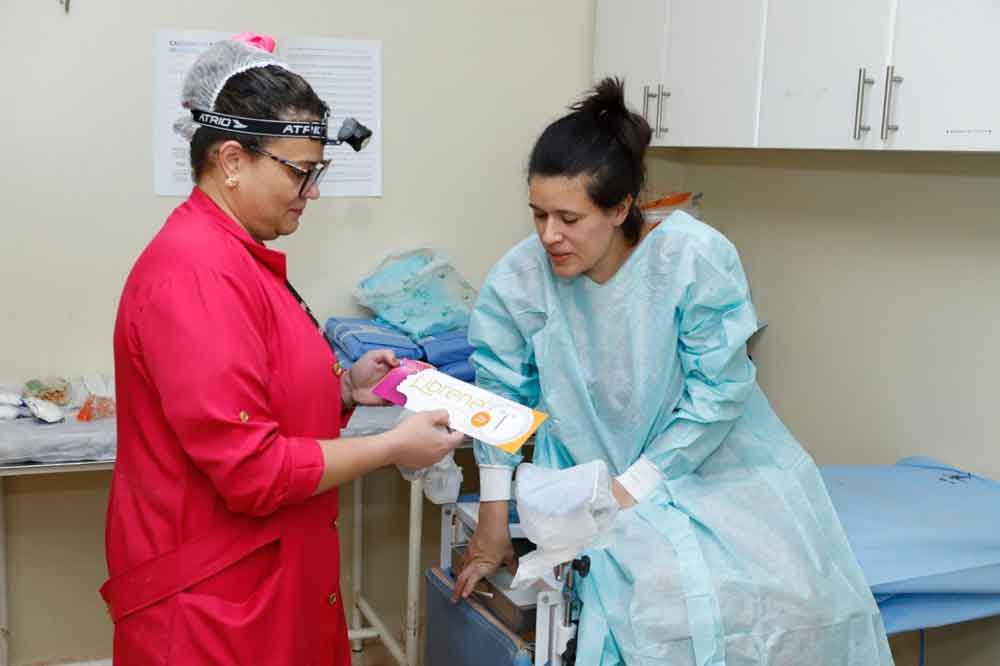 Mulheres do Morro da Cruz em São Sebastião, são beneficiadas com exames e inserção de DIU