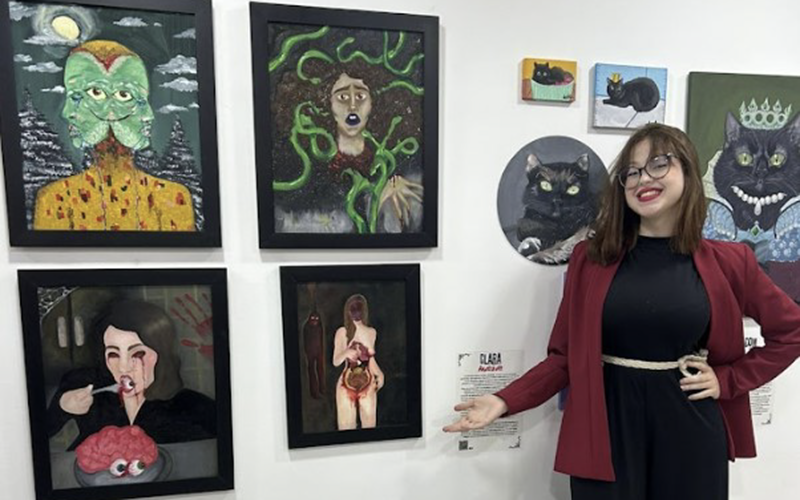 Exposição ‘Corpo Imaginário’ revela talentos artísticos de estudantes com altas habilidades