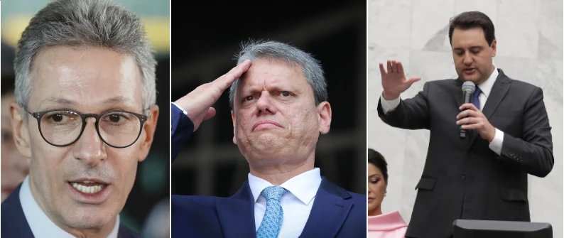 De olho em 2026: Zema, Tarcísio e Ratinho Júnior acenam ao bolsonarismo com eleição de Trump