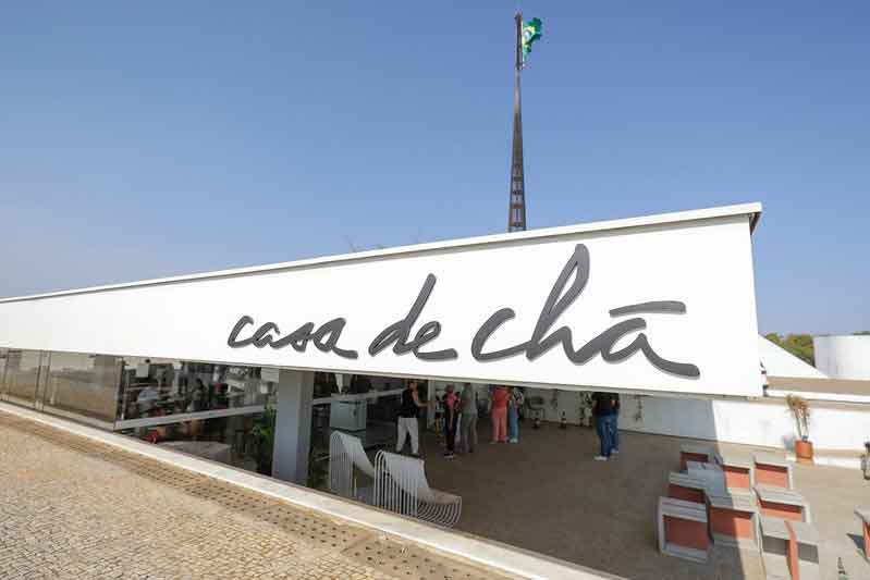 Casa de Chá na Praça dos Três Poderes reabre para visitação pública