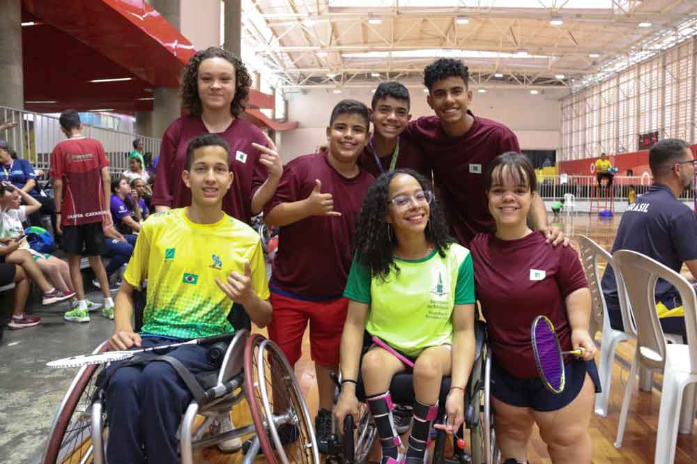 Paralimpíadas Escolares: DF brilha na natação, atletismo, badminton e bocha