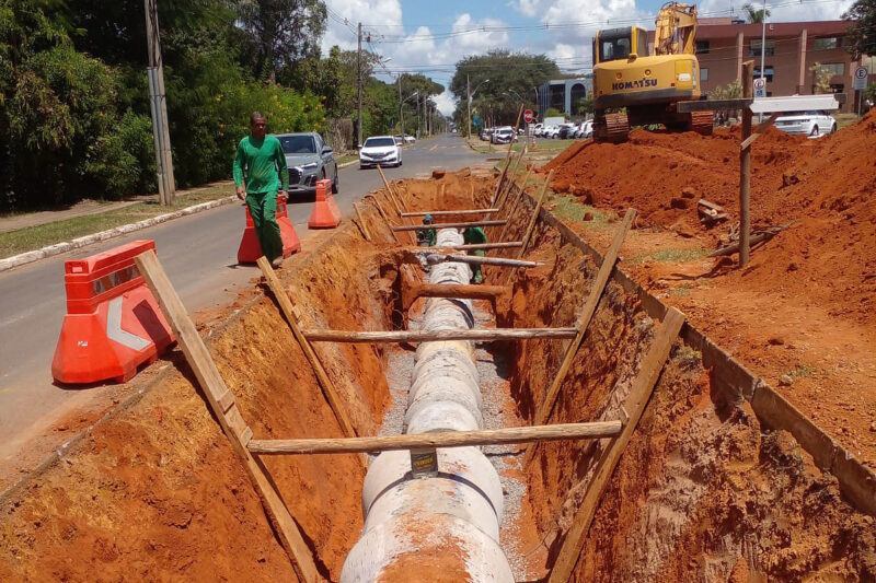 Contratada empresa para readequação do sistema de drenagem de Samambaia