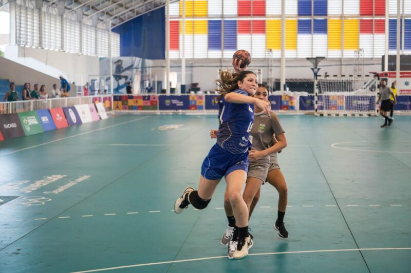 DF encerra participação nos Jogos da Juventude 2024 com duas pratas no handebol