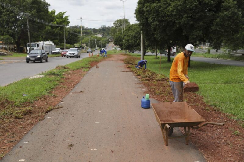 Liberação de faixa na via entre Guará e Núcleo Bandeirante melhora tráfego na região