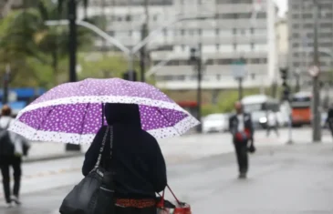 Chuvas fortes devem seguir até o final de semana no país