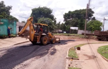 Obra vai melhorar trafegabilidade em vias do Sol Nascente/Pôr do Sol atingidas pela chuva