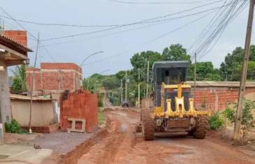 Manutenção de vias na região da Fercal  beneficia 500 famílias