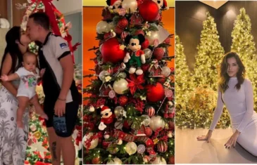 João Gomes, Ivete Sangalo, Mariana Rios e mais famosos reinventam árvores de Natal com borboletas, brinquedos, Papai Noel e muitas luzes; confira