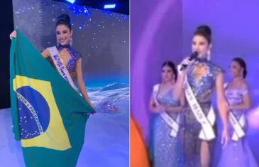 Adolescente brasileira desmaia na final do Miss Teen Charm e fica em segundo lugar: ‘Já estou bem’, tranquiliza ela